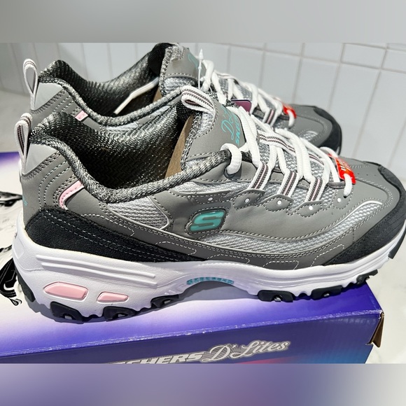 Skechers Shoes - Skechers D’Lites Cozy Memory Foam Sneakers